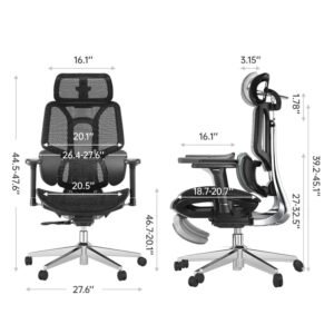 Cadeira Ergonómica E3 Air - Image 18