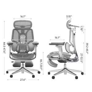 Cadeira Ergonómica E3 Air - Image 16